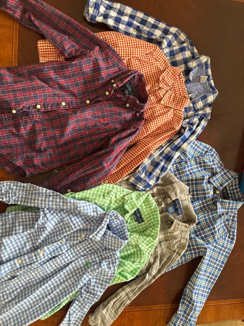 Boys, Ralph Lauren long sleeve button up shirt lot sz 4
